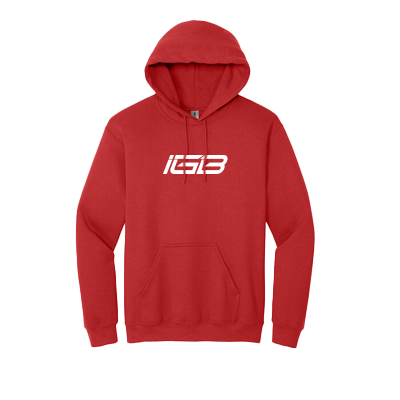 Heavy Blend Hooded Sweatshirt - Red Image