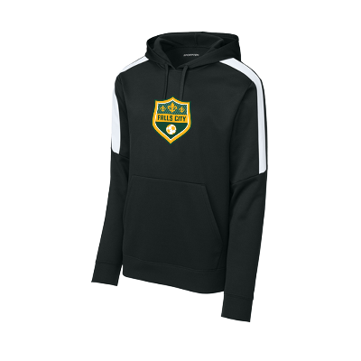 Sport-Wick FLC United PO Hoodie - Black/White Image
