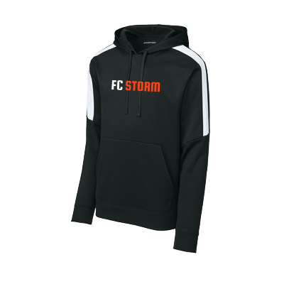 Sport-Wick FLC United PO Hoodie - Blk/Wht Image