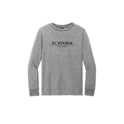 Perfect Tri L/S Tee - Grey Frost Image (24591)