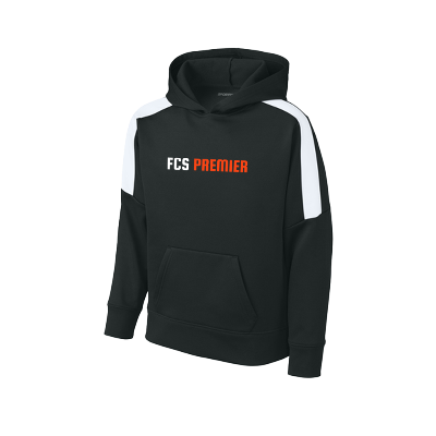 Sport-Wick FLC United PO Hoodie - Blk/Wht Image (24601)