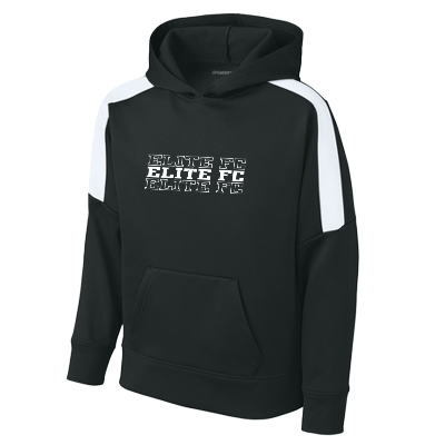 Sport-Wick FLC United PO Hoodie - Blk/Wht Image (24820)