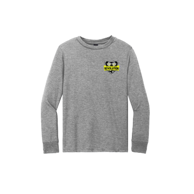 Perfect Tri L/S Tee - Grey Frost Image (25007)