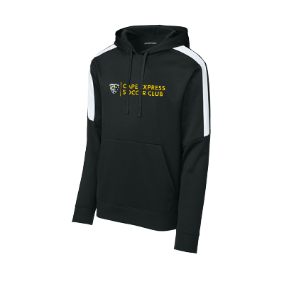 Sport-Wick FLC United PO Hoodie - Blk/Wht Image