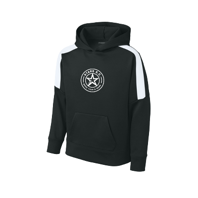 Sport-Wick FLC United PO Hoodie - Blk/Wht Image (25087)