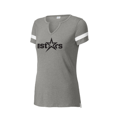 SPORT-TEK HALFTIME NOTCH NECK TEE - VINTAGE HEATHER Image