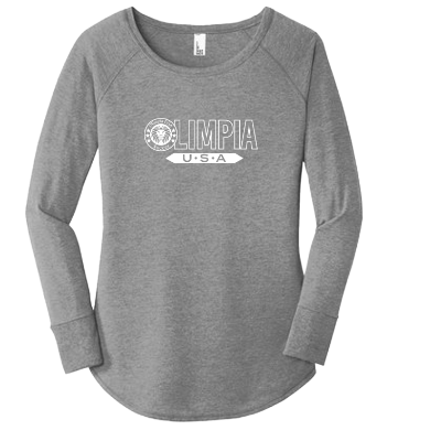 Men's Perfect Tri L/S Tee - Grey Frost Image (25406)