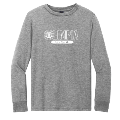 Men's Perfect Tri L/S Tee - Grey Frost Image (25407)