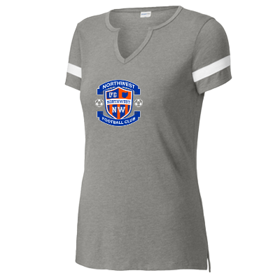 Sport-Tek Halftime Notch Neck Tee - Vintage Heather Image