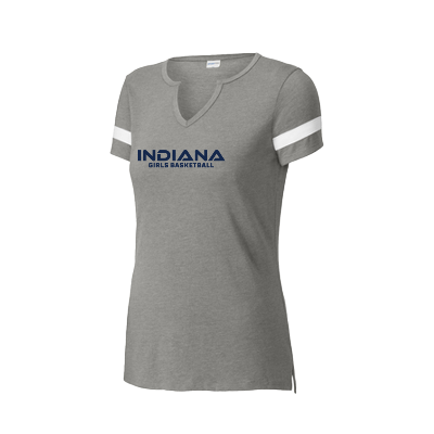 SPORT-TEK HALFTIME NOTCH NECK TEE - VINTAGE HEATHER Image