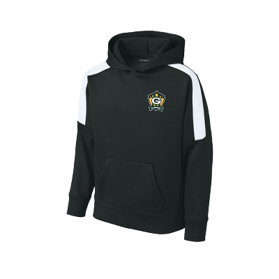 Sport-Wick FLC United PO Hoodie - Blk/Wht Image (25683)