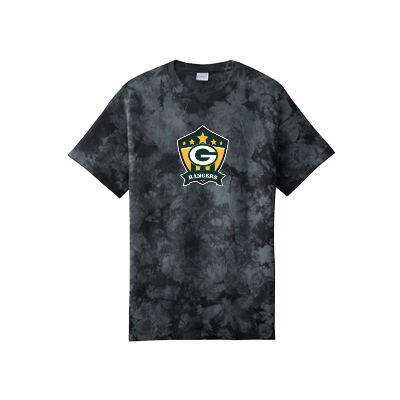 P&C Crystal Tie-Dye Tee - Black Image