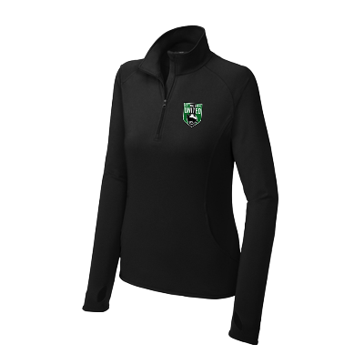 Sport-Wick Stretch 1/2 Zip Pullover - Black Image (25774)