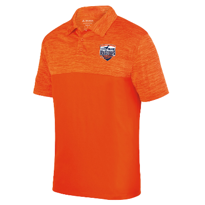 Shadow Tonal Heather Polo - Orange Image