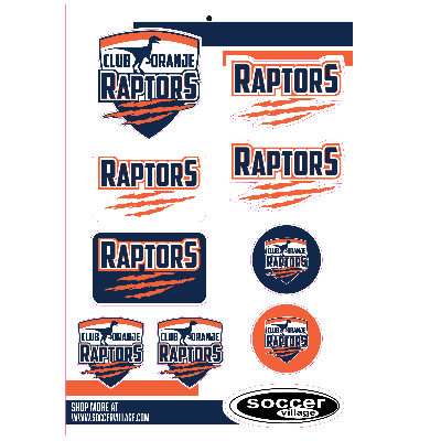 Club Oranje Sticker Set Image