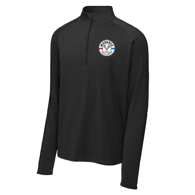 Sport-Wick Stretch 1/2 Zip Pullover - Black Image