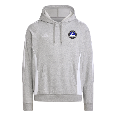 Tiro 24 Sweat Hoodie - Grey/White Image