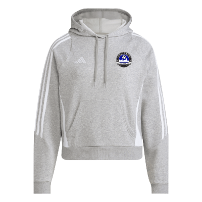 Tiro 24 Sweat Hoodie - Grey/White Image (26703)