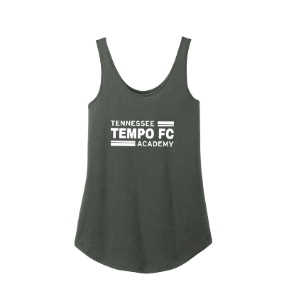 Perfect Tri Relaxed Tank- Deepest Grey Image
