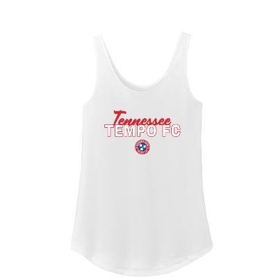 Perfect Tri Relaxed Tank - White Image