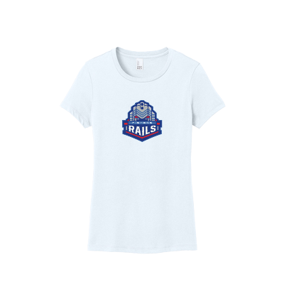 Women's Perfect Weight Tee - White #FisherRails Image