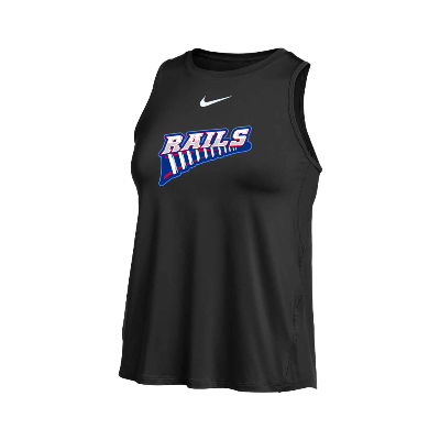 Team One Classic Dri-Fit Tank Black/White #Rails Image