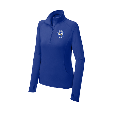 Sport-Wick Stretch 1/2 Zip Pullover - Royal Heather Image (28426)