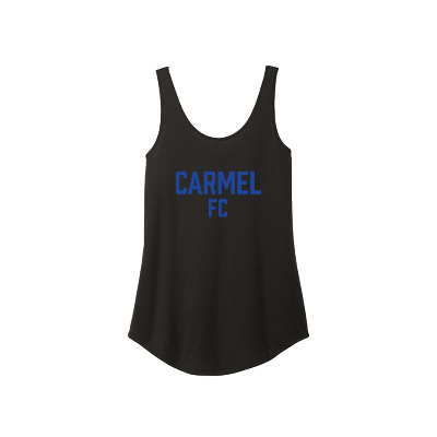 Perfect Tri Relaxed Tank - Black Image