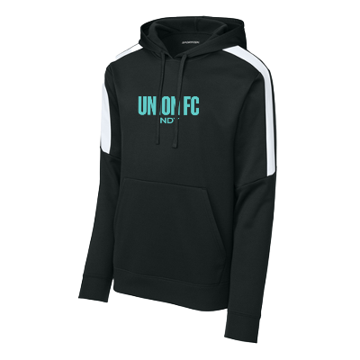 Sport-Wick FLC United PO Hoodie - Blk/Wht Image