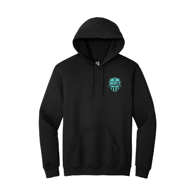 Heavy Blend Hooded Sweatshirt - Black Image