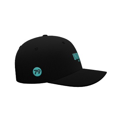 UNION FC M2 PERF HOOK & LOOP HAT BLACK  Image (28490)