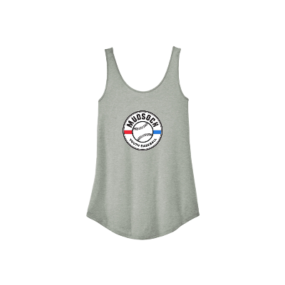 Perfect Tri Relaxed Tank- Heathered Grey Image