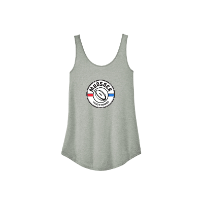 Perfect Tri Relaxed Tank- Heathered Grey Image
