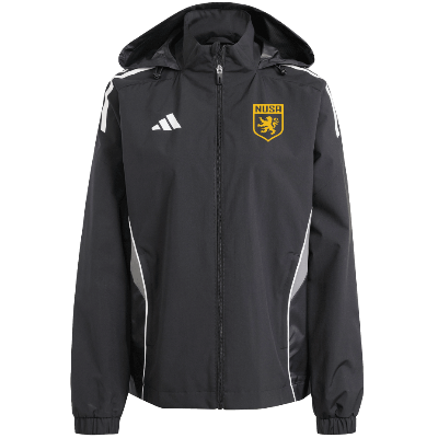 Tiro 25 C All-Weather Jacket - Blk/Gry Image (28771)