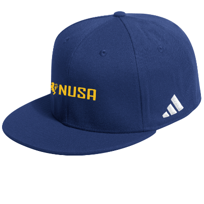 Flat Visor Flex Cap - Navy Image