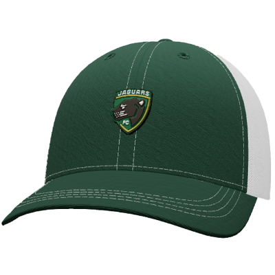 Jags Vintage Trucker Snapback Cap - Dark Green/White  Image