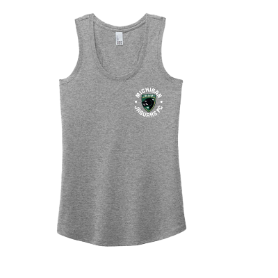 Women's Perfect Tri Racerback Tank - Grey Frost Image