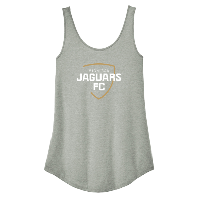 Perfect Tri Relaxed Tank- Heathered Grey Image