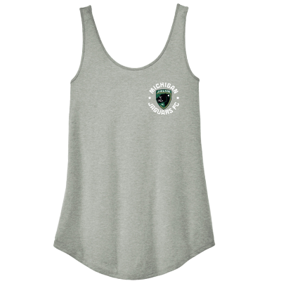 Perfect Tri Relaxed Tank- Heathered Grey Image