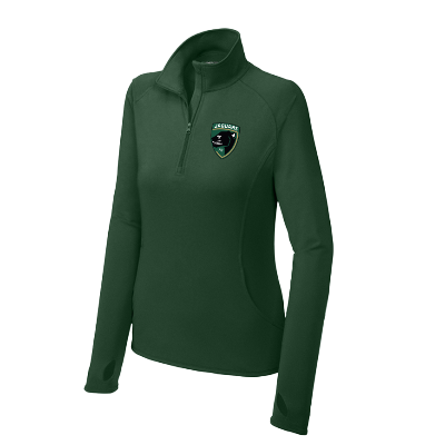 Sport-Wick Stretch 1/2 Zip Pullover - Forest Green Image (29077)