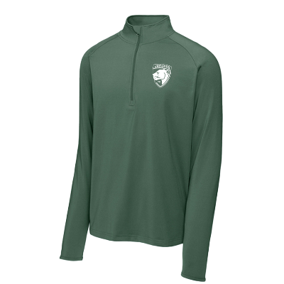 Sport-Wick Stretch 1/2 Zip Pullover - Forest Green Image