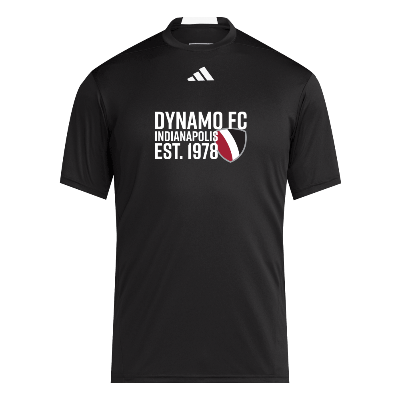 D4T Performance SS Tee - Black/White Image