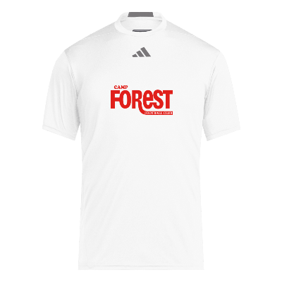 D4T Performance SS Tee - White/Grey Image