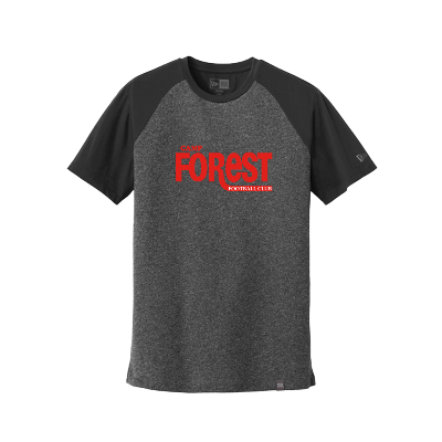 Heritage Blend Varsity Tee - Black/Black Twist Image