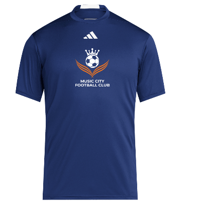 D4T Performance SS Tee - Navy/White Image