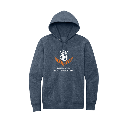 VIT Fleece Hoodie - Heathered Navy Image