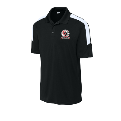 Competitor United Polo - Black/White Image