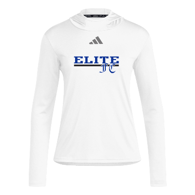 D4T LS Hoody Tee - White/Grey Image (29573)