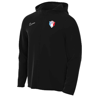 Academy 25 Rain Jacket - Black/White Image