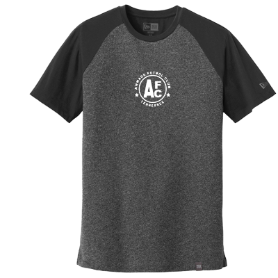 Heritage Blend Varsity Tee - Black/Black Twist Image